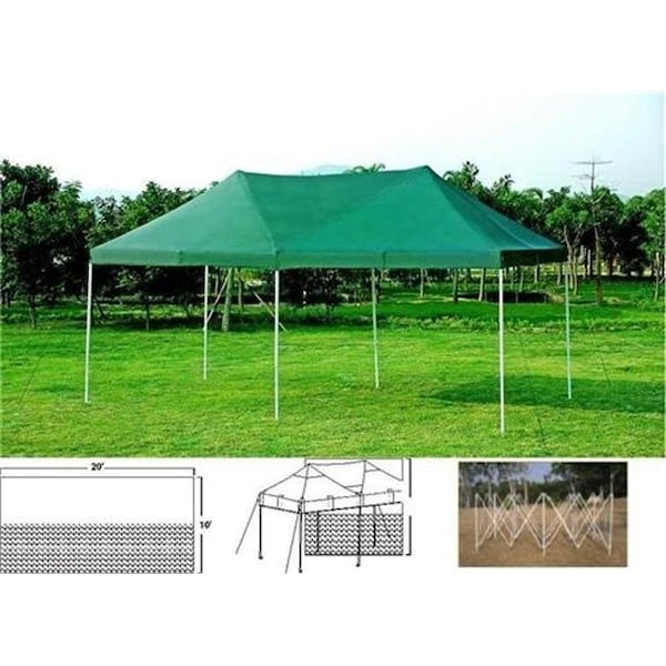 Giga Tents Gigatent GT 004 W The Party Tent 20 x 10 Canopy WHITE TOP GT 004 W - main